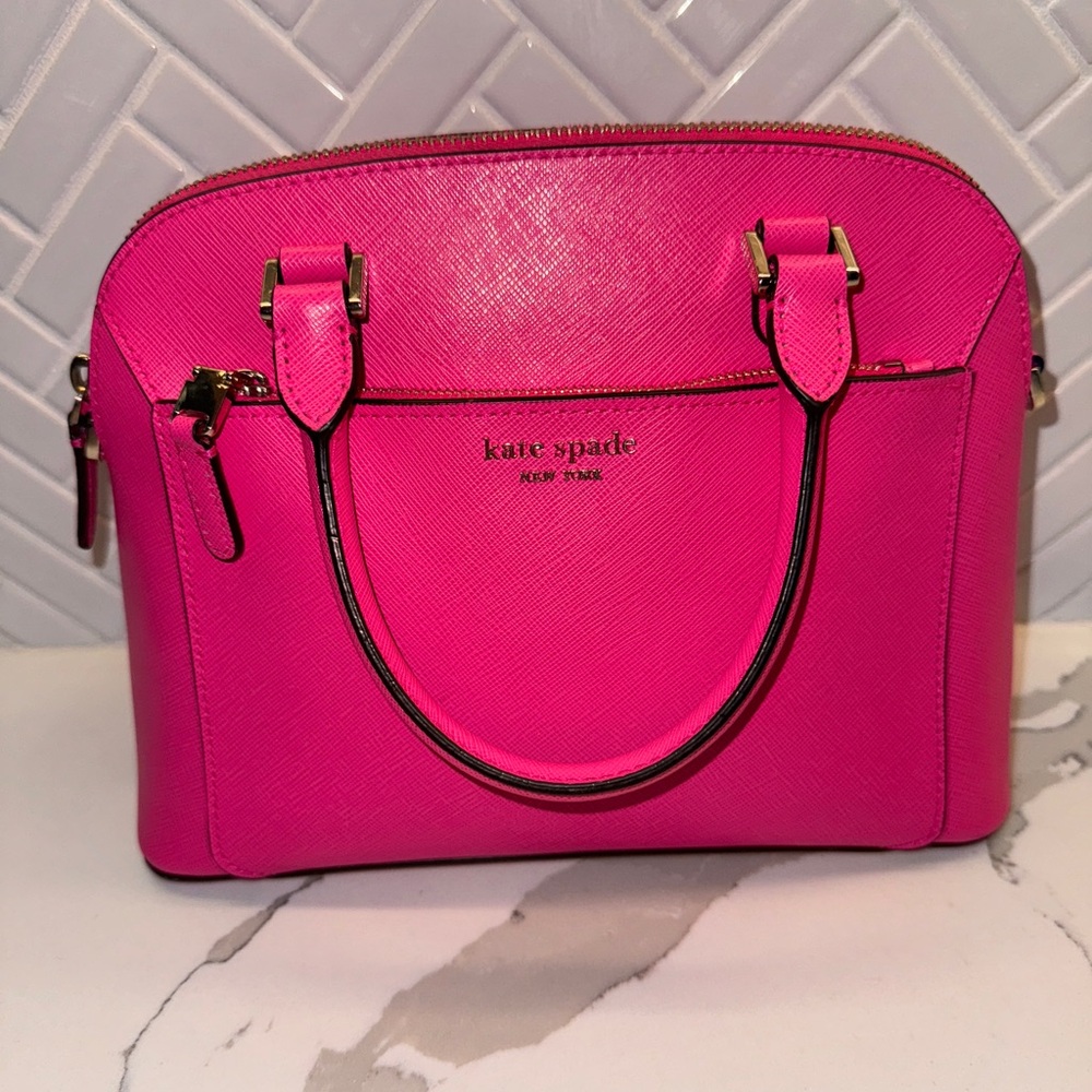 💖 Kate Spade Pink Small Dome Satchel Bag